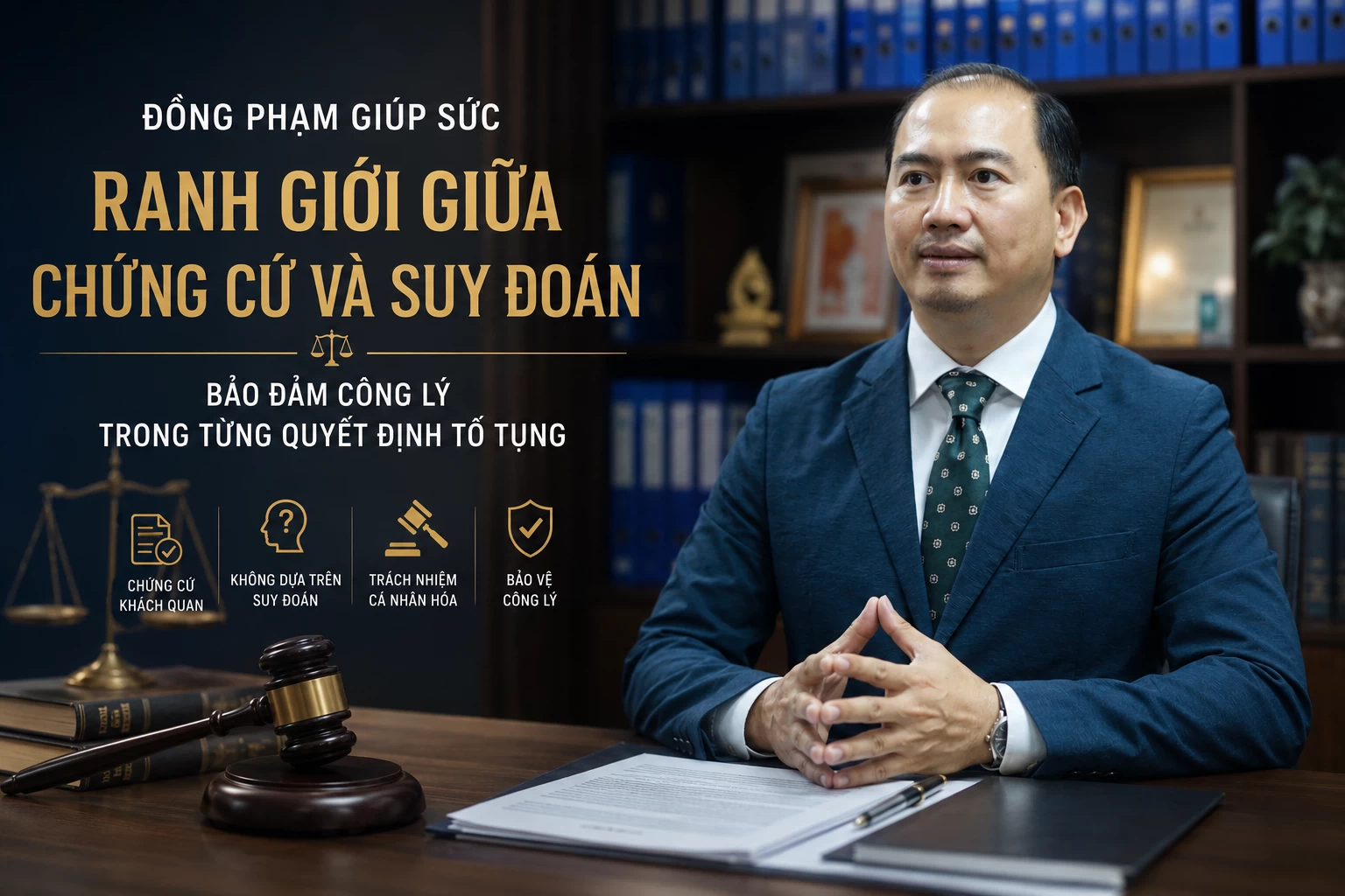 Đồng phạm giúp sức trong vụ án hình sự: Khi sự hiện diện không đồng nghĩa với tội phạm