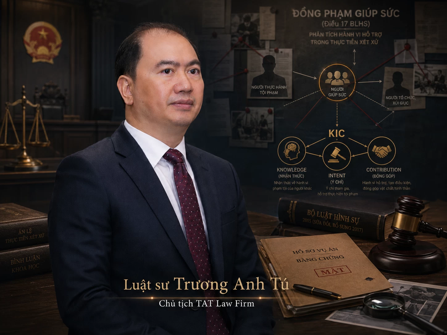 Đồng phạm giúp sức trong pháp luật hình sự Việt Nam: Ranh giới giữa sự hiện diện, sự nhận thức và sự tham gia tội phạm