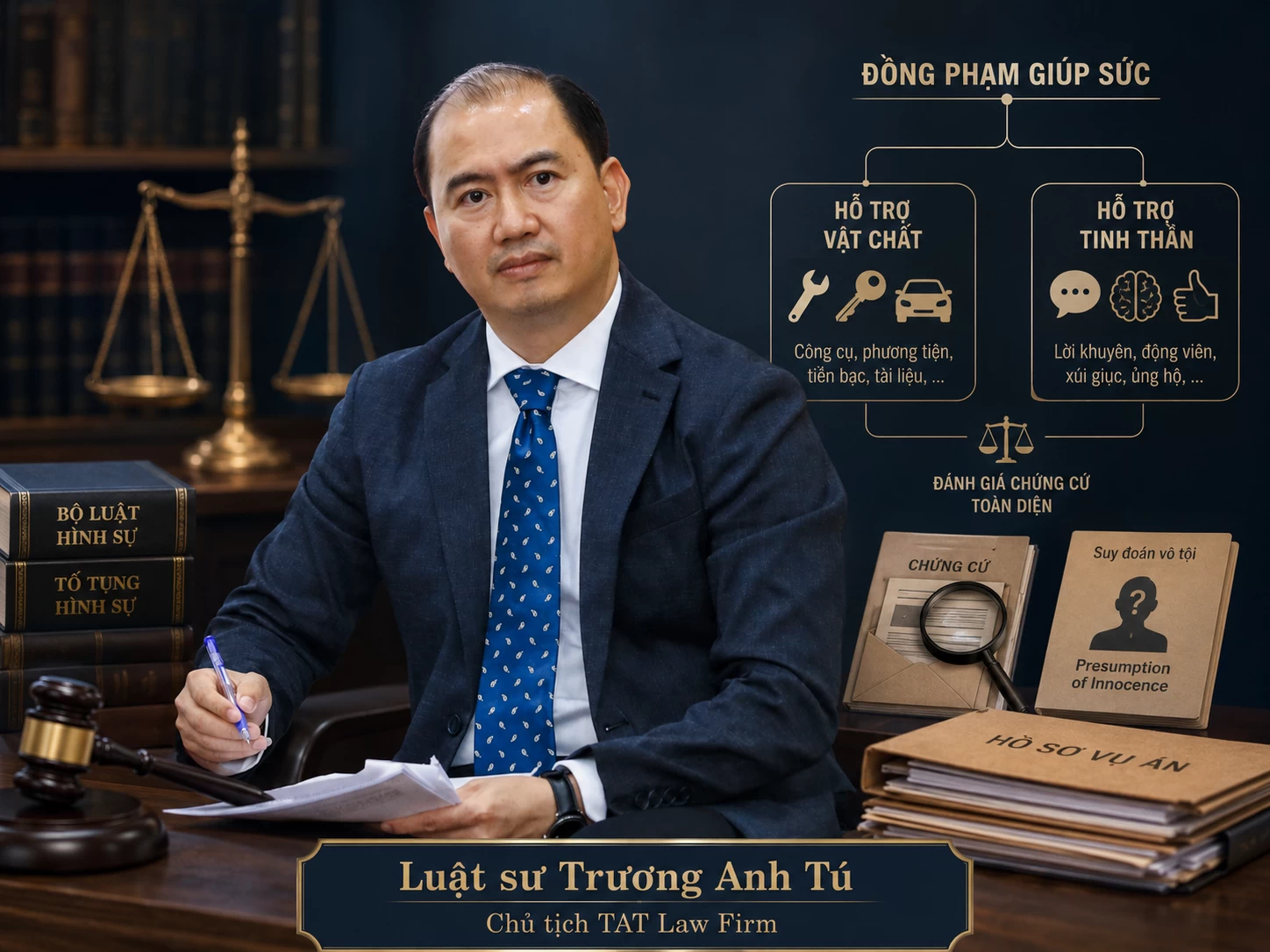 Đồng phạm giúp sức về mặt tinh thần: Khi sự động viên, khích lệ có thể dẫn đến trách nhiệm hình sự