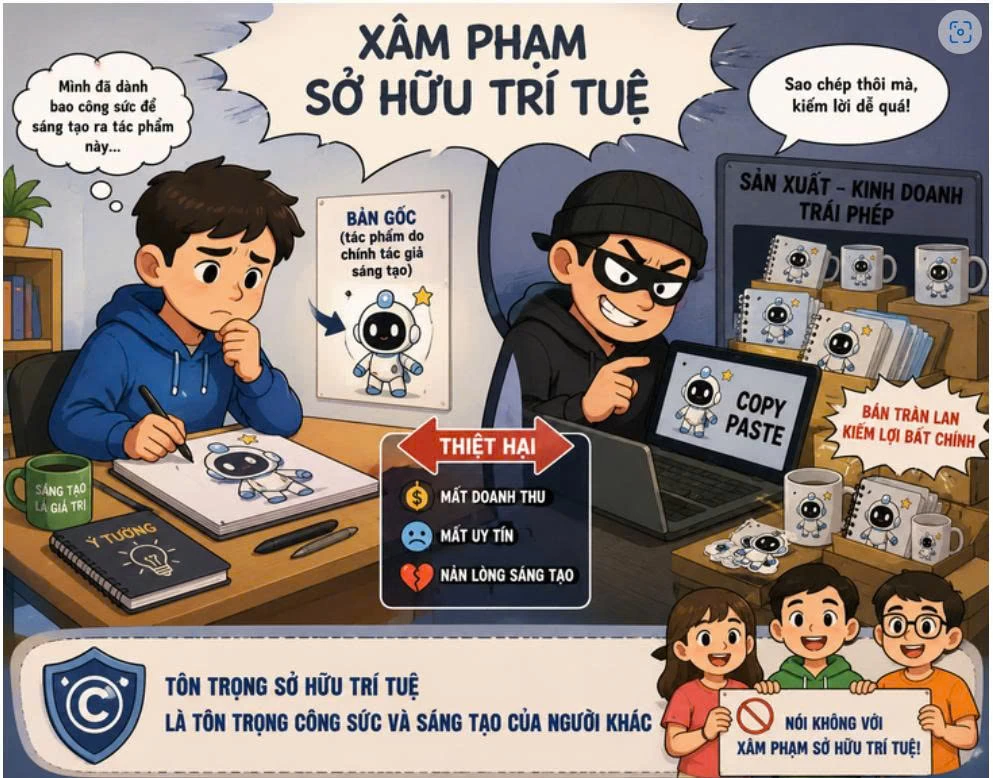 Từ sân khấu đến YouTube, TikTok: Khi một bài hát có thể phát sinh nhiều loại quyền sở hữu trí tuệ khác nhau