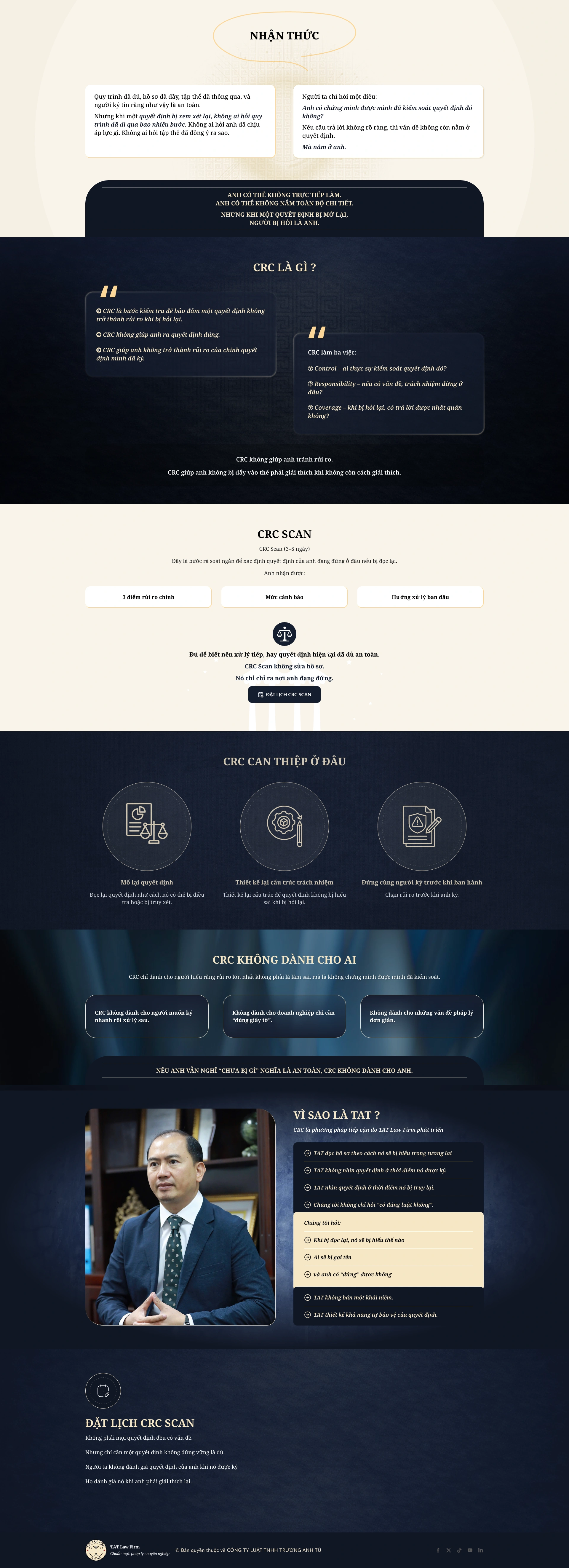 CRC Landing Page